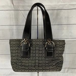 Coach Soho Mini Satchel Signature Handbag F10927